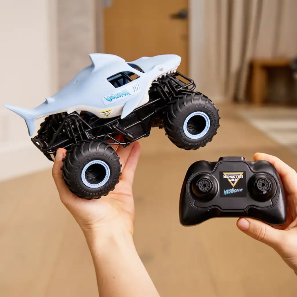 Créez votre propre rallye Monster Jam plein de figures.