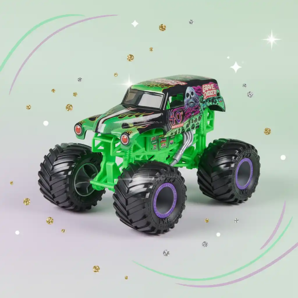 Élargissez votre collection avec d'autres machines Monster Jam emblématiques.
