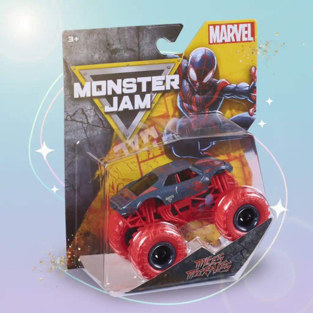 Vivez une action infinie avec le Monster Truck de super-héros.