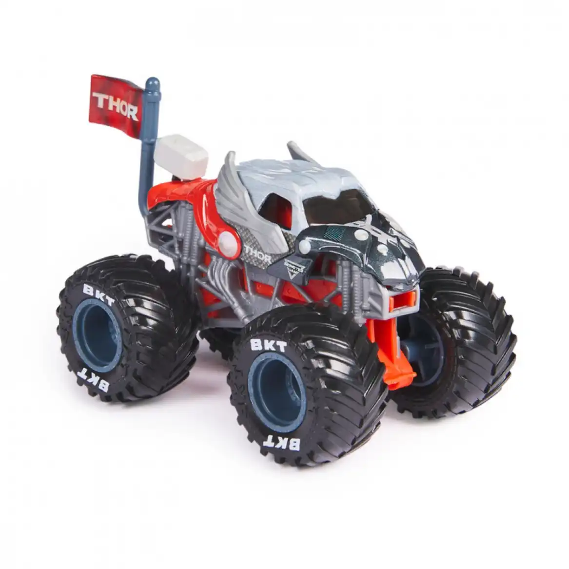 Élargissez votre collection avec l'unique fusion Marvel et Monster Jam.