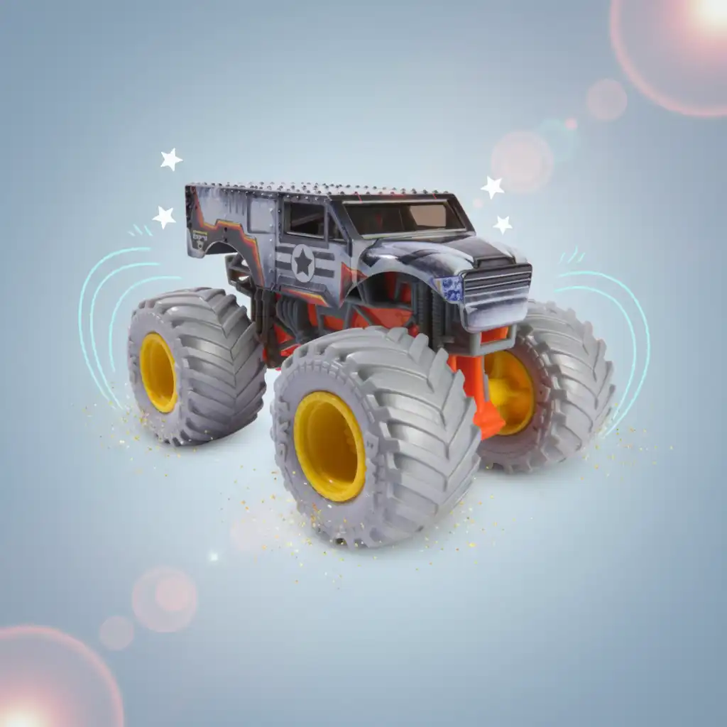 Faites grandir l'imagination avec les héros d'action Monster Jam.