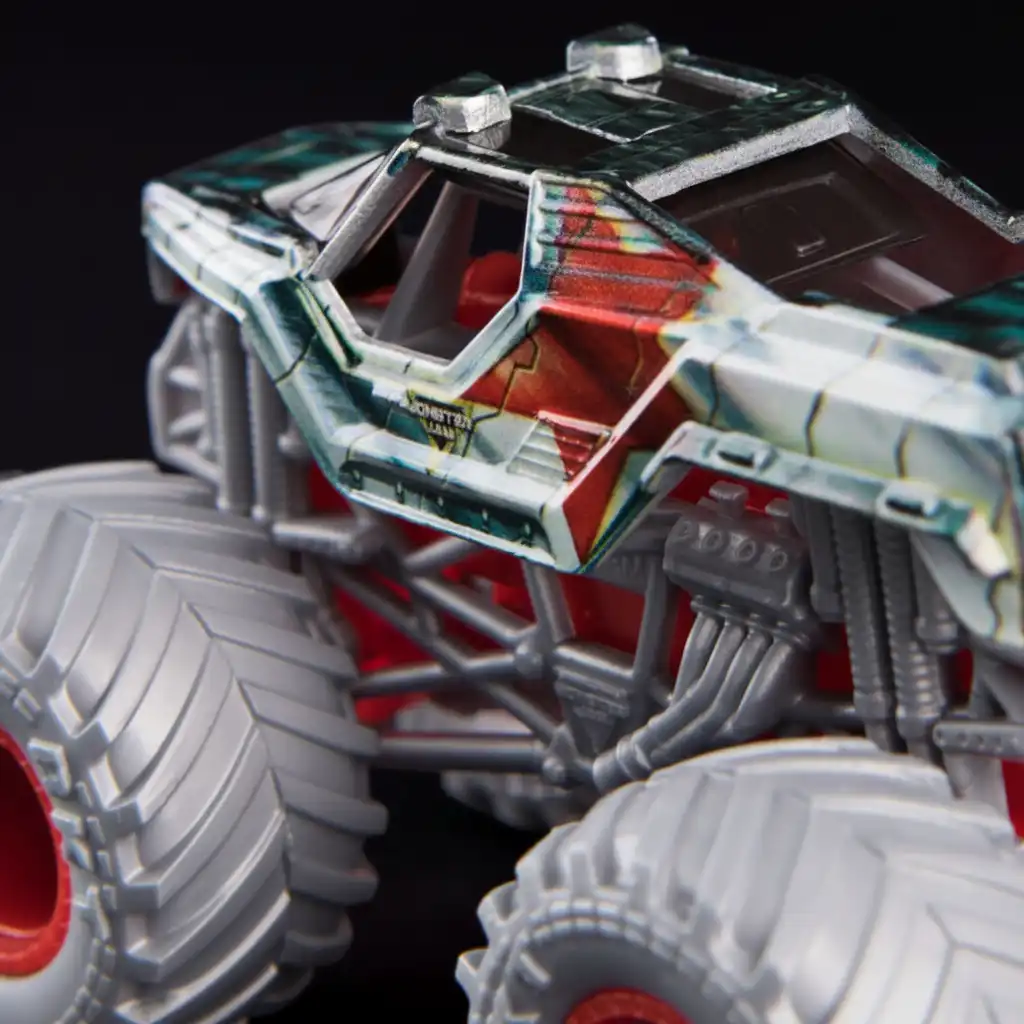Carrosserie métallique robuste prête pour tous les défis.