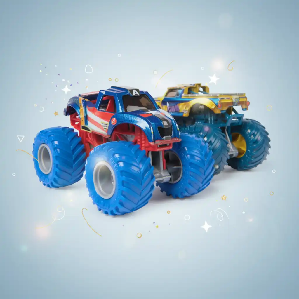 Trucks robustes prêts pour les cascades les plus exigeantes