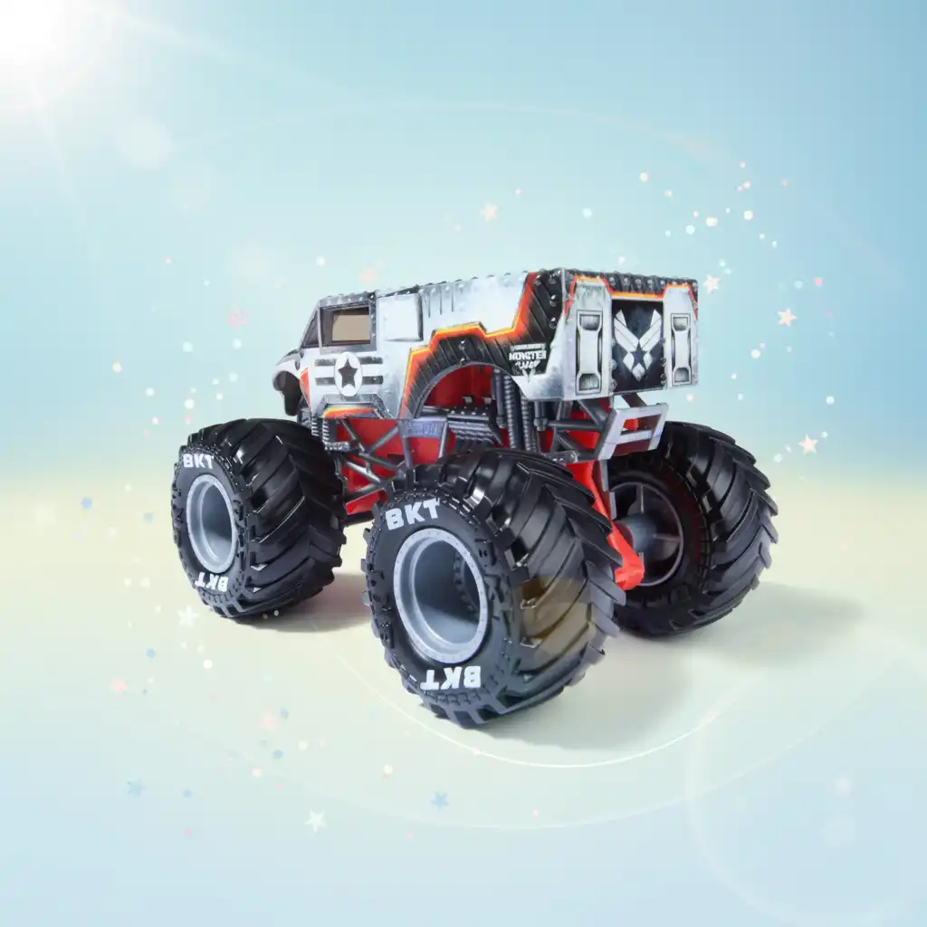 Créez votre propre arène Monster Jam et dépassez vos limites.