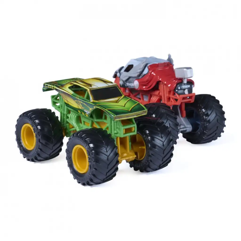 Une alliance unique entre les héros Marvel et le monde Monster Jam.