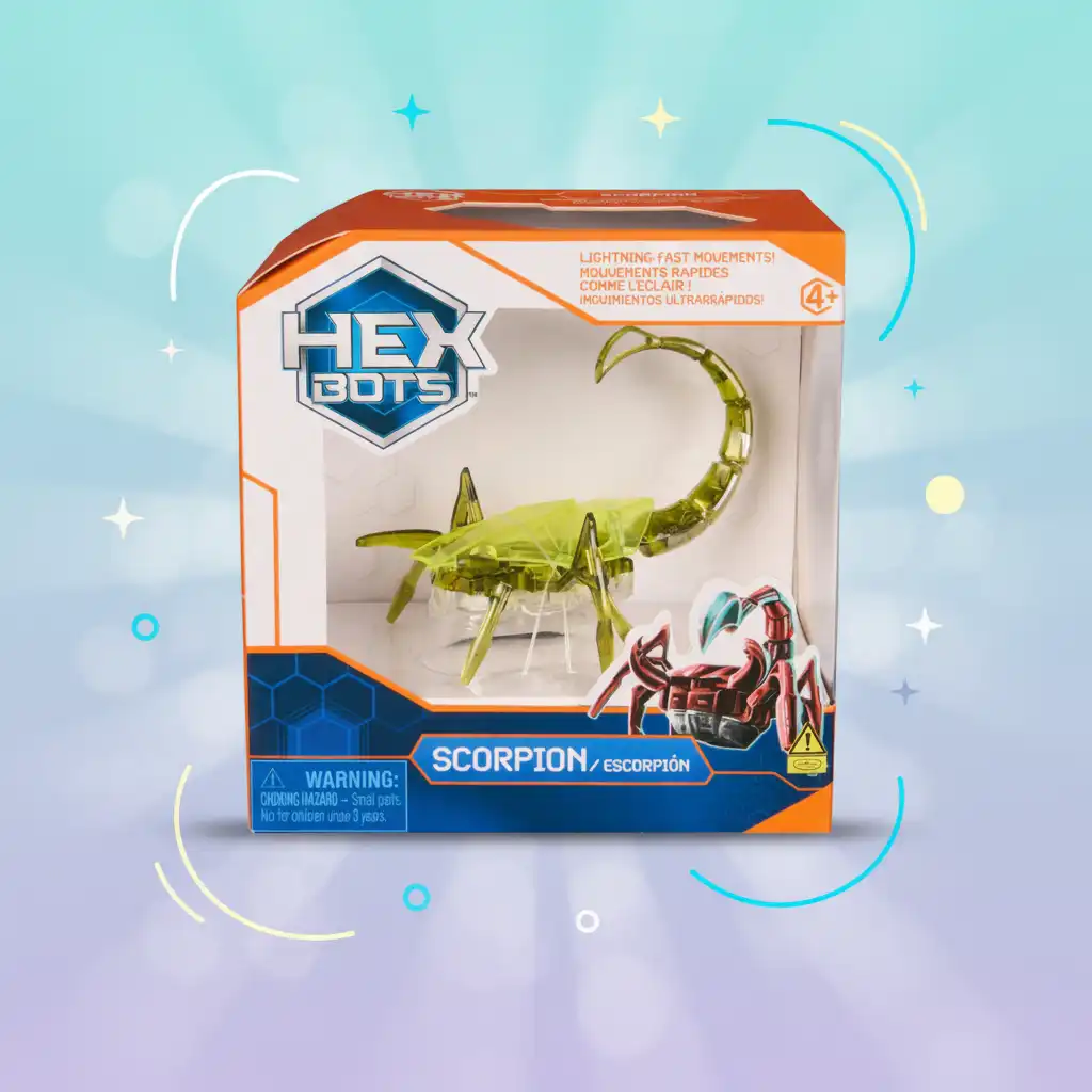 Vivez une aventure passionnante avec un scorpion robotique rampant chez vous.