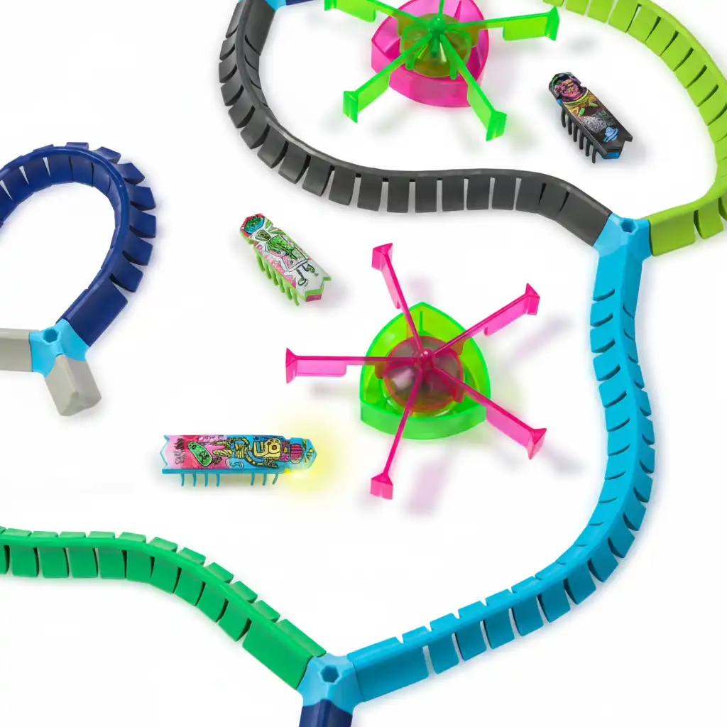Tout le nécessaire pour démarrer le divertissement robotique est inclus dans le paquet.