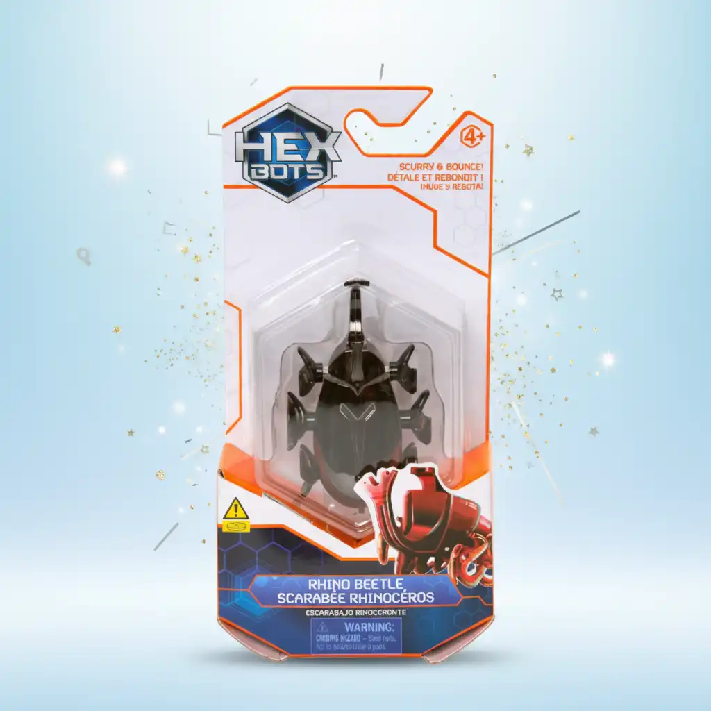 Vivez un divertissement infini avec le robot rampant Rhino Beetle.