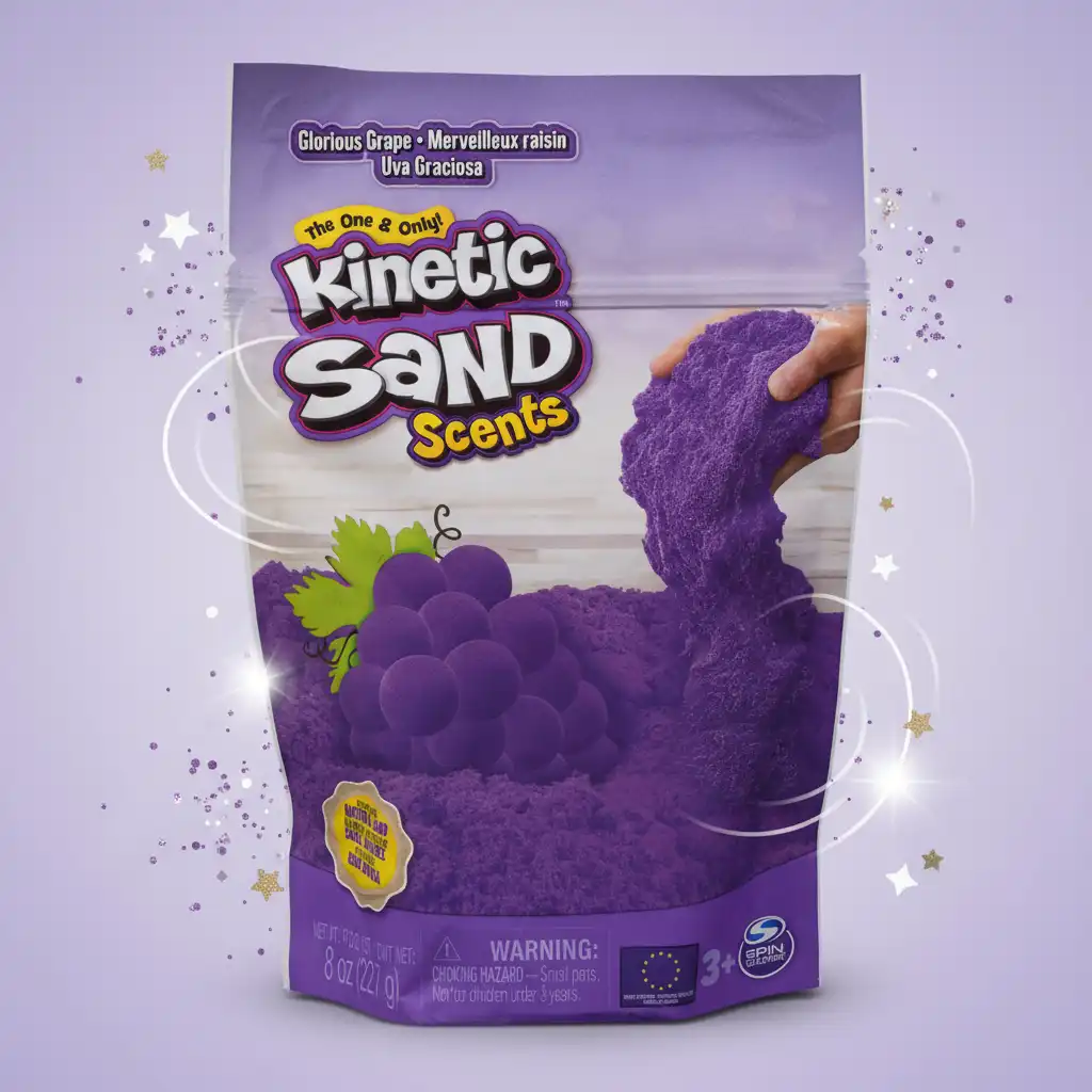 Créez des mondes fruités infinis avec le parfum de raisin.