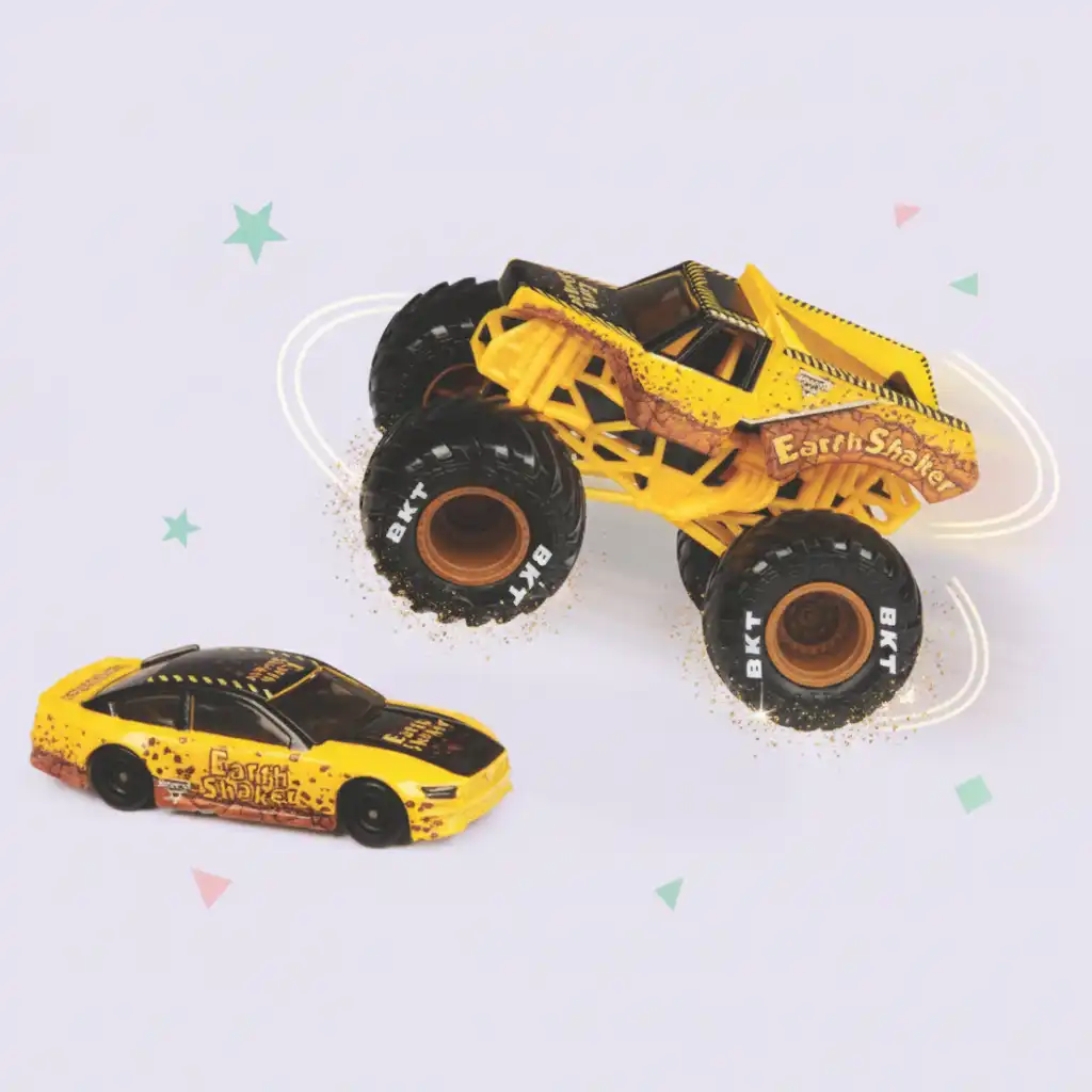 Deux véhicules dans un seul pack pour un divertissement immédiat.