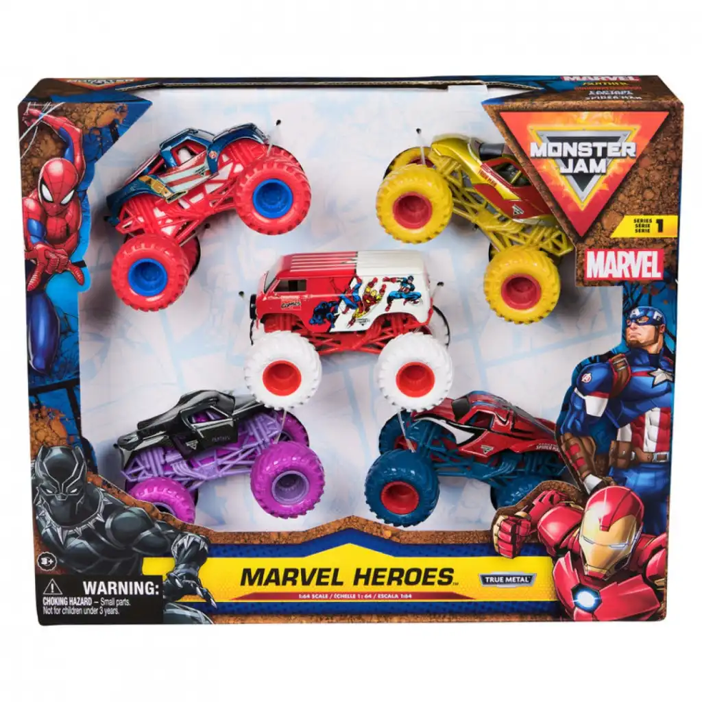 Qualité supérieure et détails soignés des modèles métalliques des héros Marvel.