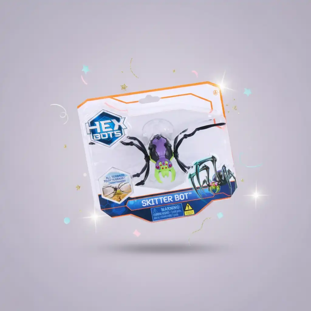 Déchaînez une vague de plaisir avec cet insecte robotique grimpeur.