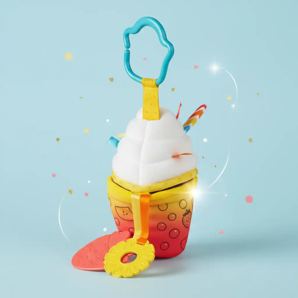 Riches stimulations tactiles pour un développement sensoriel adéquat de votre bébé.