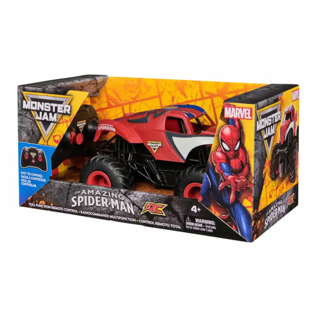 Finition précise et design iconique Spider-Man à l'échelle 1:24.