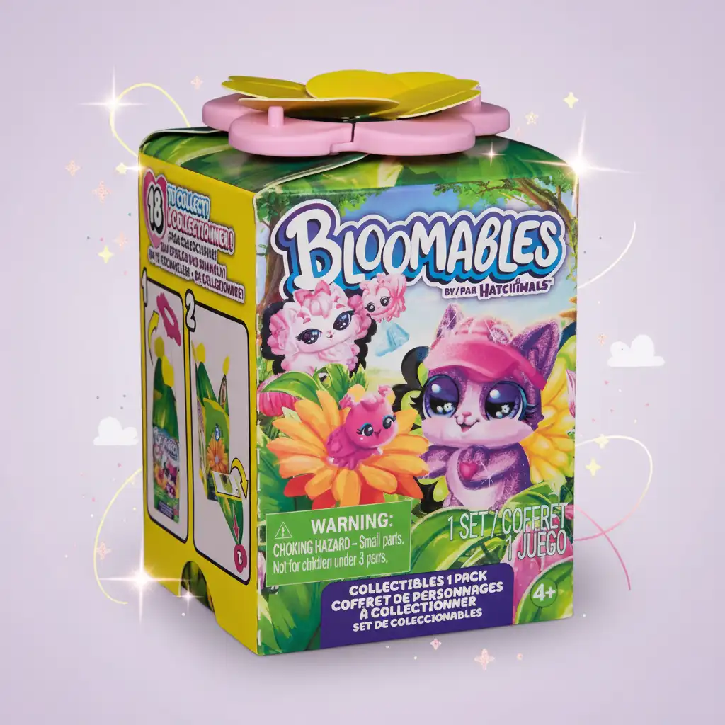 Figurines détaillées avec de charmantes petites ailes et accessoires.