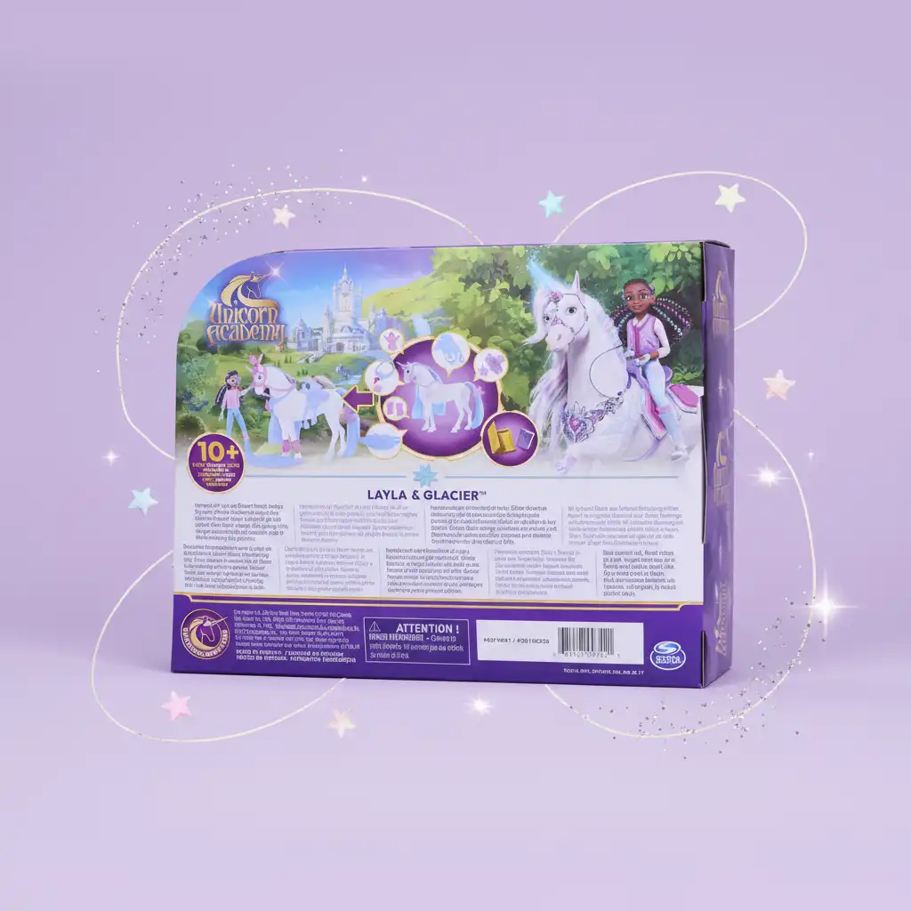 Détails raffinés et 13 accessoires pour un jeu parfait.