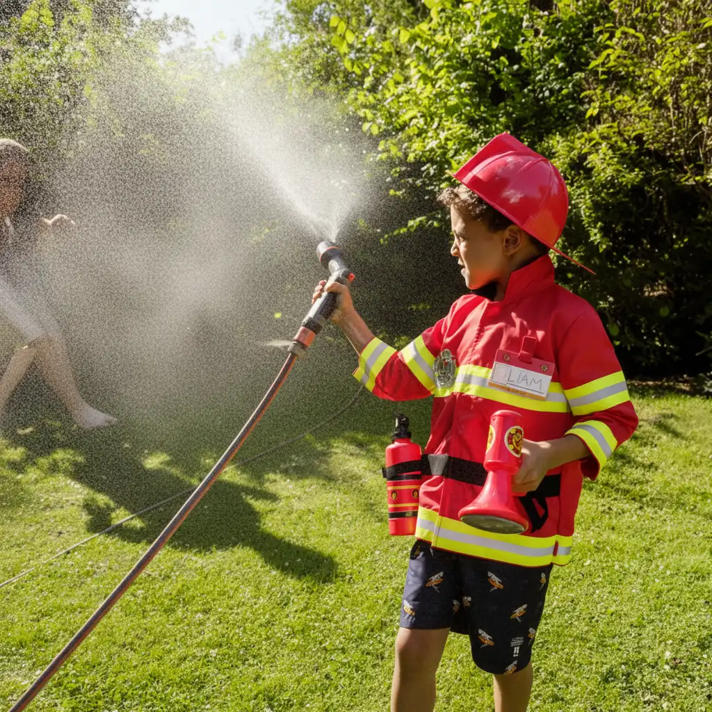 Travail et détails de qualité pour les vrais petits pompiers