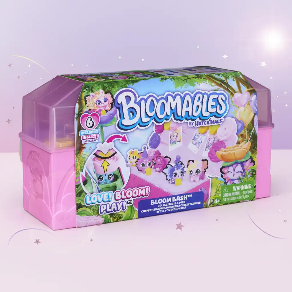 Lancez la fête florale la plus colorée avec les amis Hatchimals.