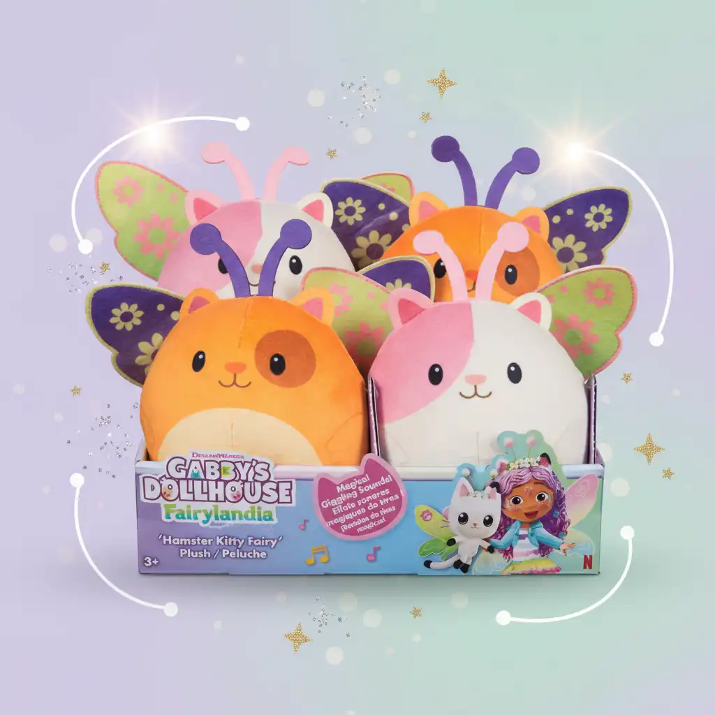 Finition précise et peluche douce pour un confort maximal.