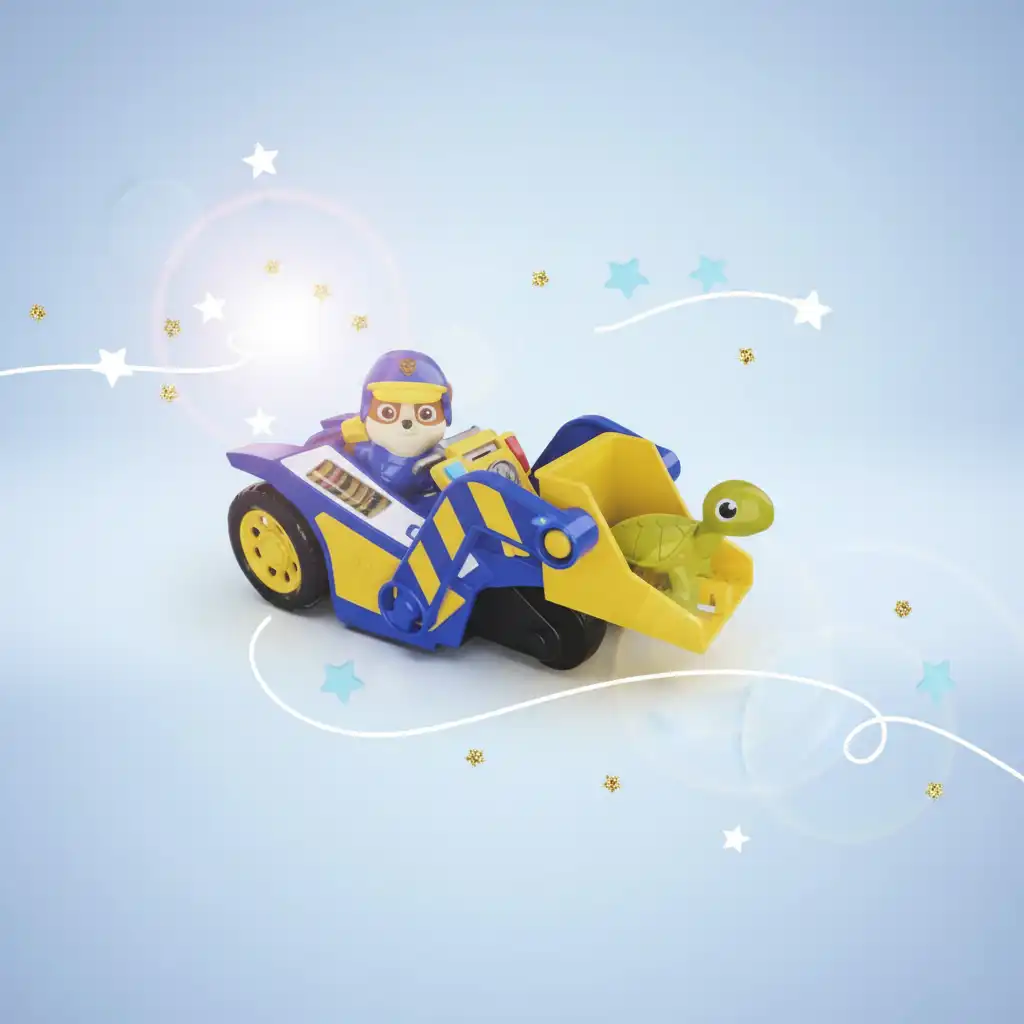 Véhicule et figurines détaillés pour une expérience de jeu optimale.