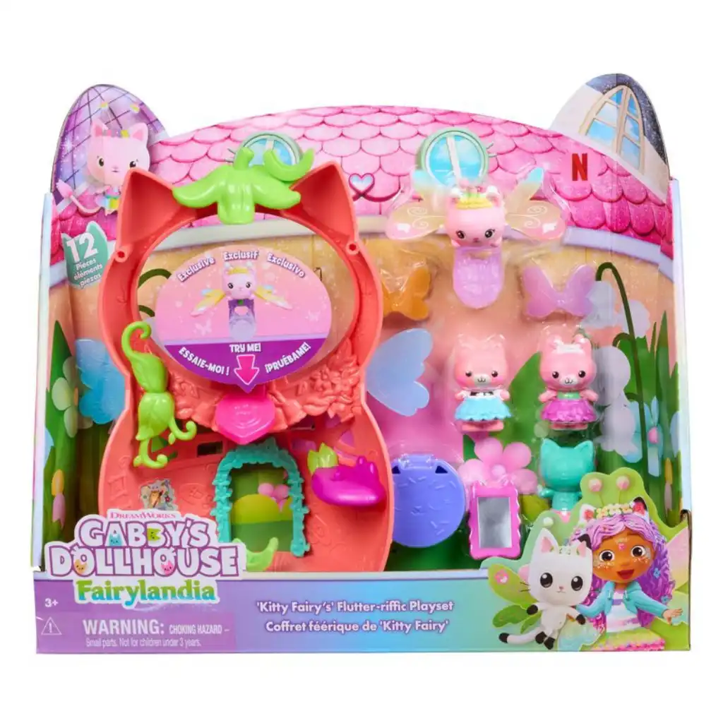 Figurines et accessoires finement travaillés pour un plaisir féerique sans fin.
