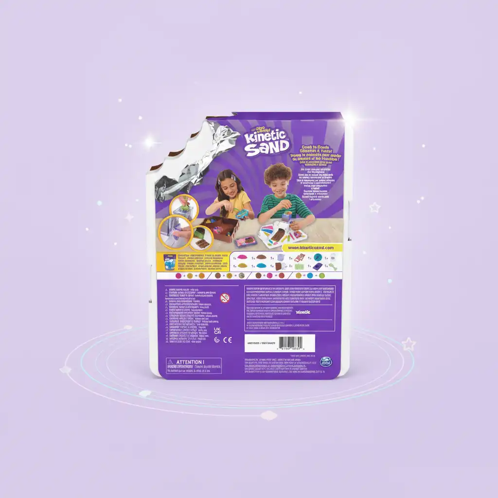 Finition détaillée du kit de jeu pour un modelage précis des bonbons.