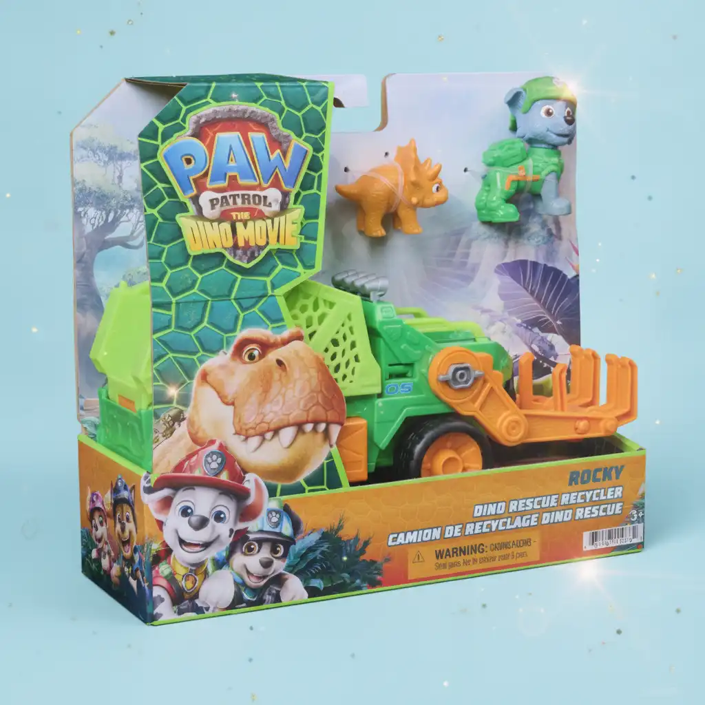 Vivez une aventure en sauvant des dinosaures avec la griffe d'action.