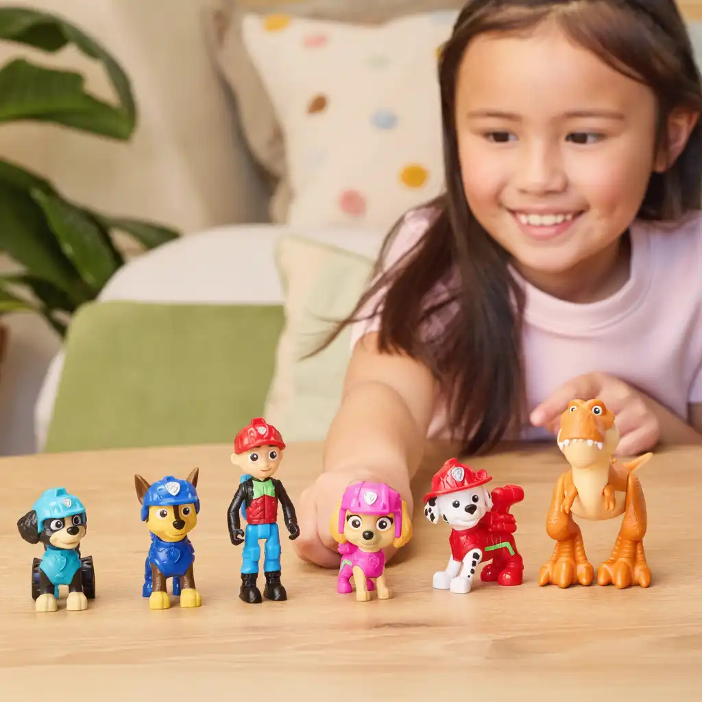 Figurines Interactif avec têtes et membres mobiles.