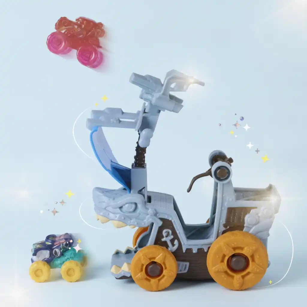 Lanceur mécanique précis pour des cascades parfaites.
