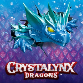 Logo officiel CrystaLynx Dragons gecko flexible 30 cm