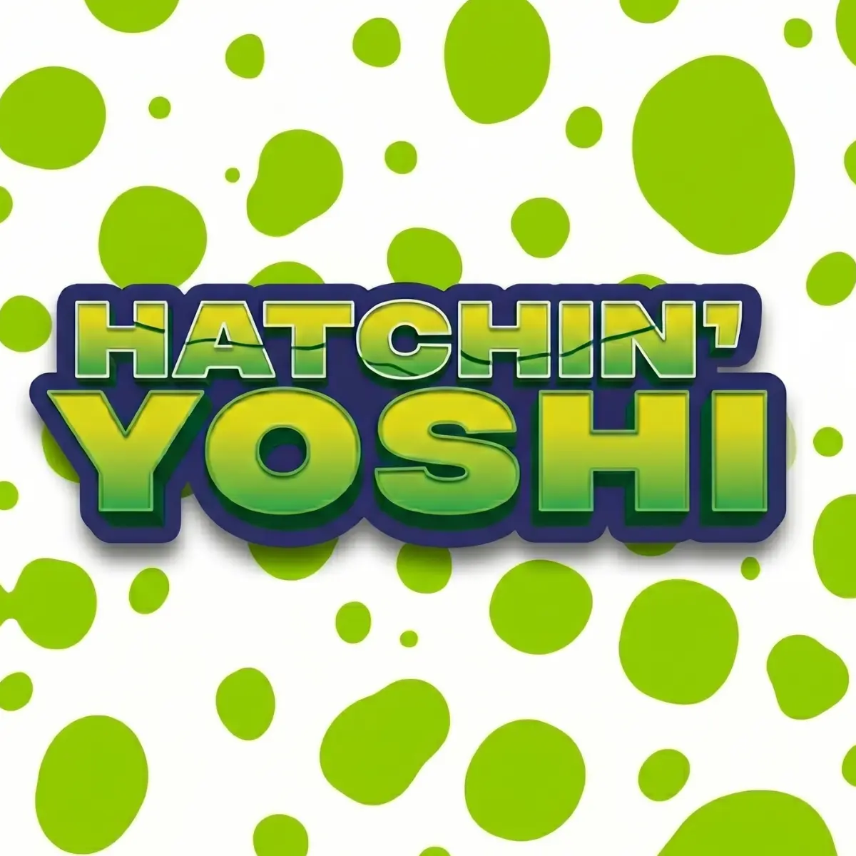 Logo officiel Yoshi figurine interactive éclosant de l'œuf
