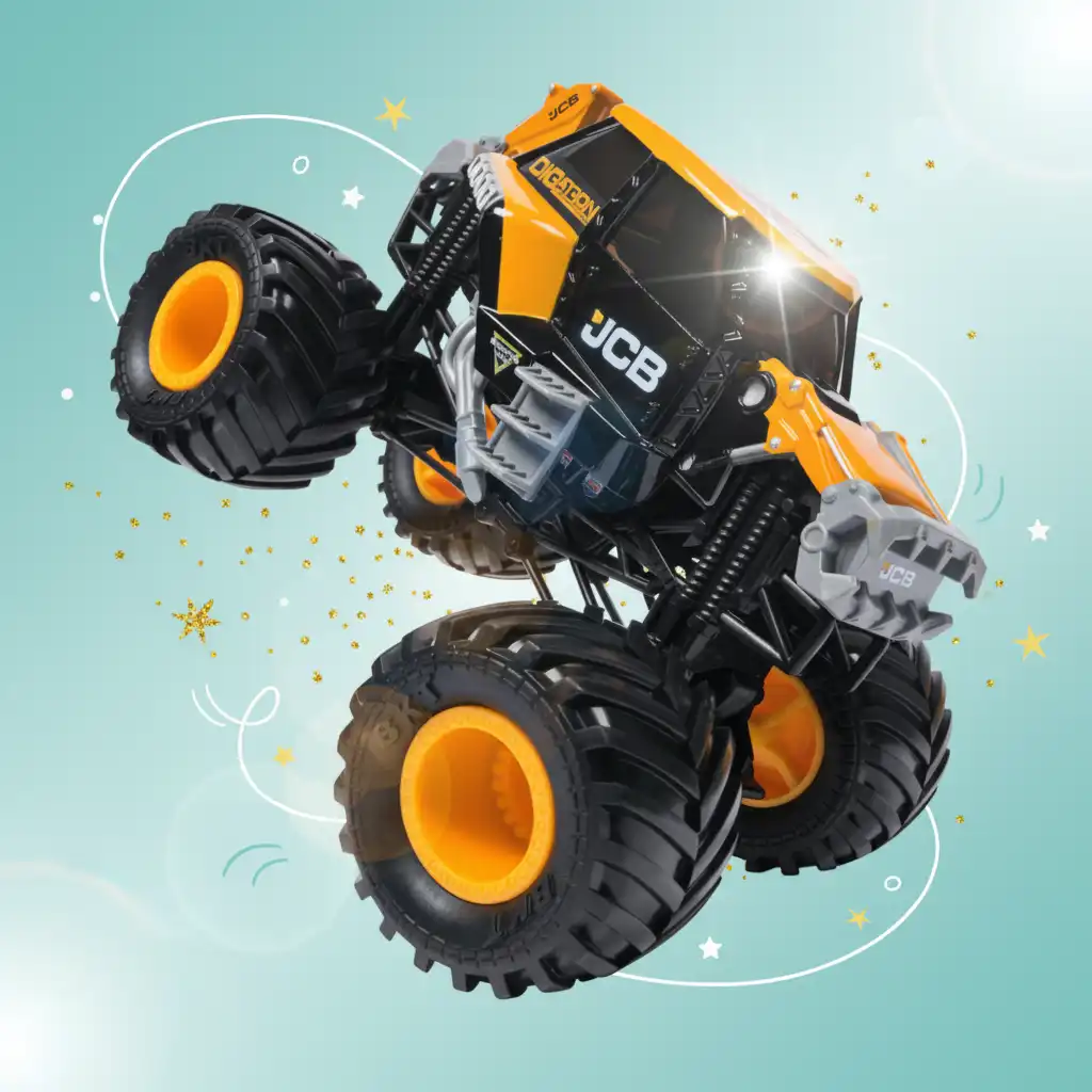 Détails authentiques directement issus de l'arène officielle Monster Jam.
