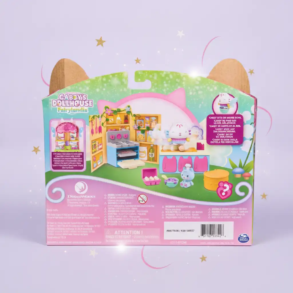 Développez l'imagination Enfantin à travers un jeu créatif de pâtisserie.