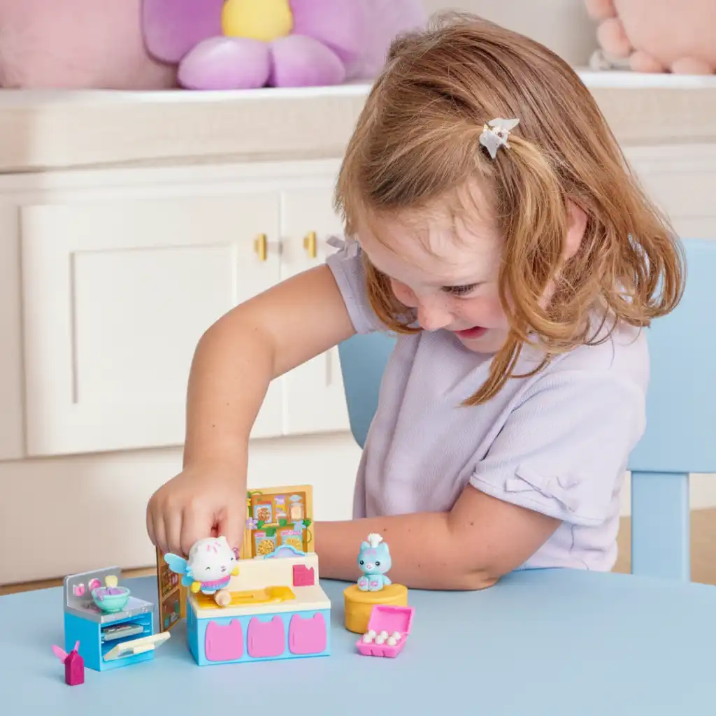 Améliorez la dextérité des enfants grâce aux éléments Interactif de la cuisine.