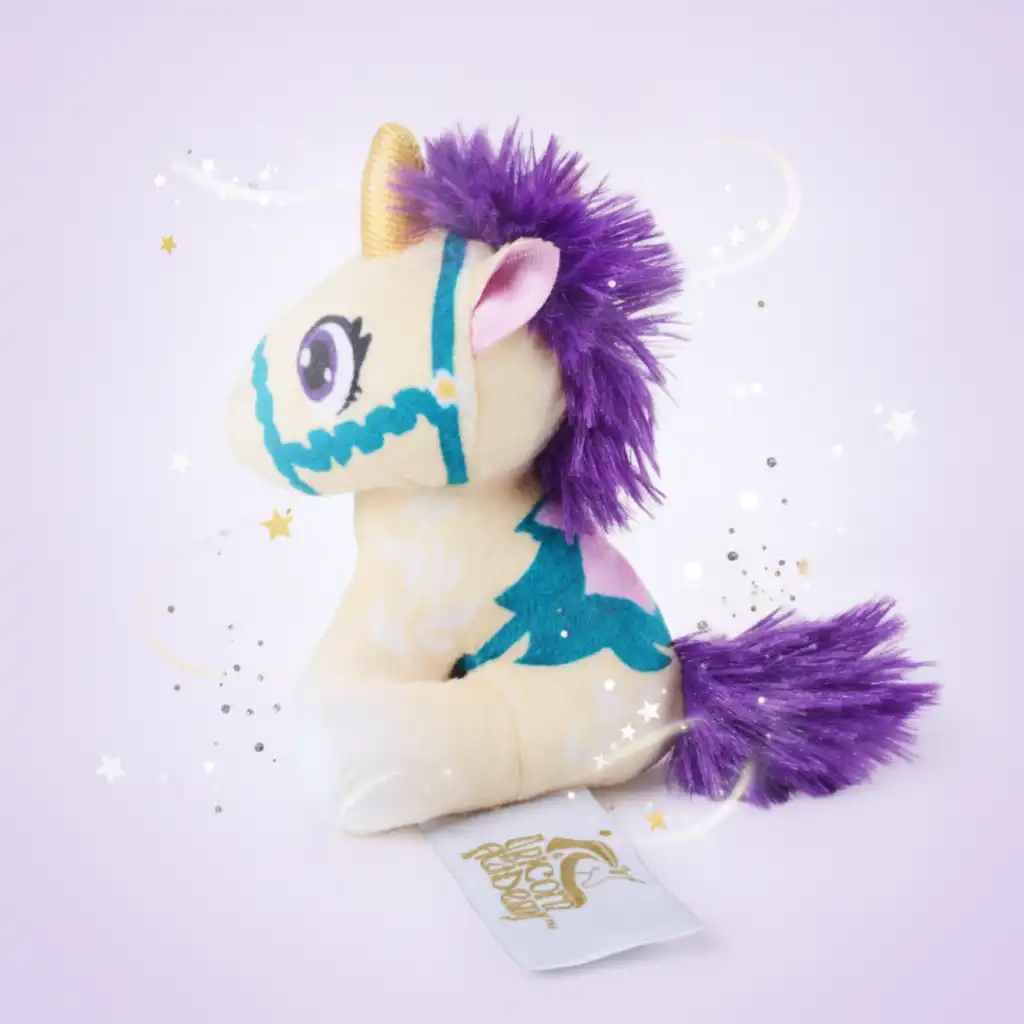 Collectionnez les cinq licornes uniques pour votre collection.