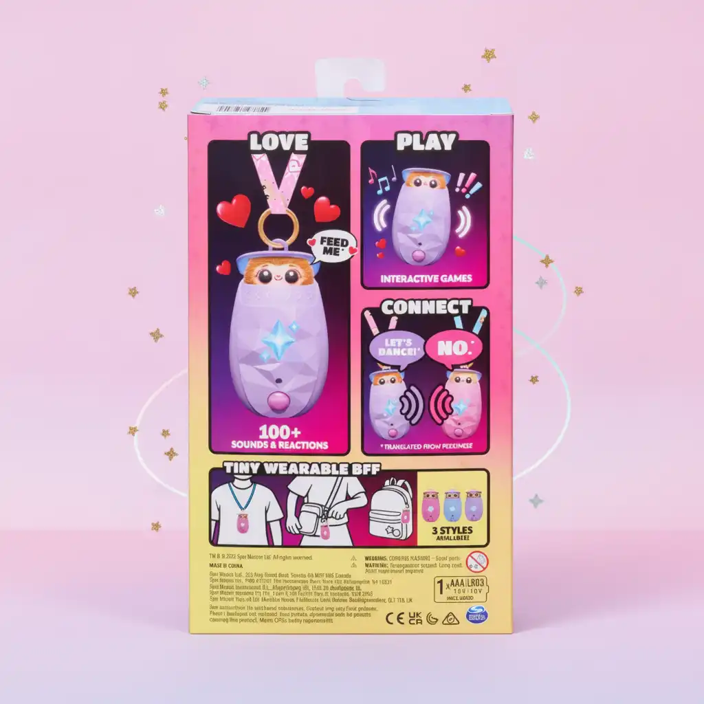 Finition détaillée et poils doux pour un plaisir tactile maximal.